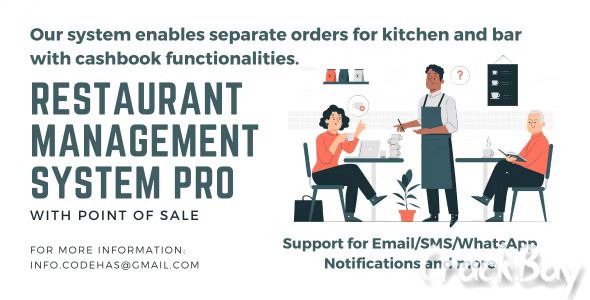 Restaurant POS Pro - Restaurant management system with kitchen and bar display.jpg
