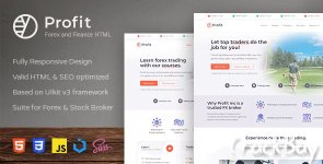 Profit - Forex and Finance HTML Template.jpg